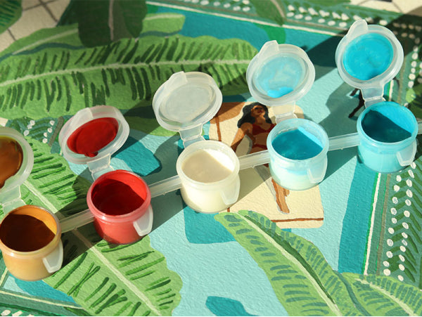 Coffret peinture au numéro - Daydreamin g par Nora Dong