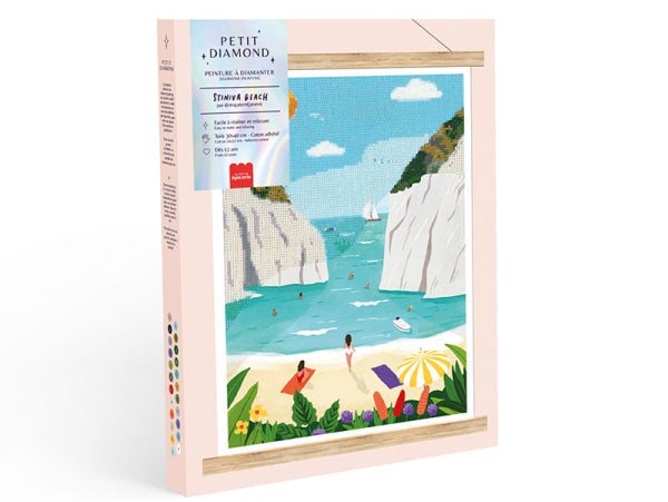 Coffret Petit Diamond - Diamond Painting Stiniva Beach par Maja Tomljanovic