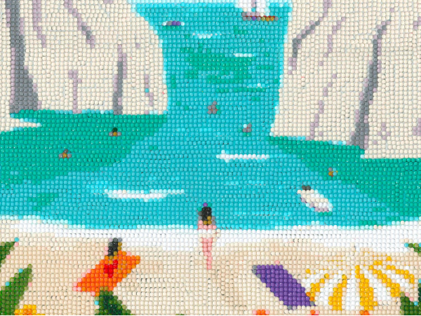 Coffret Petit Diamond - Diamond Painting Stiniva Beach par Maja Tomljanovic