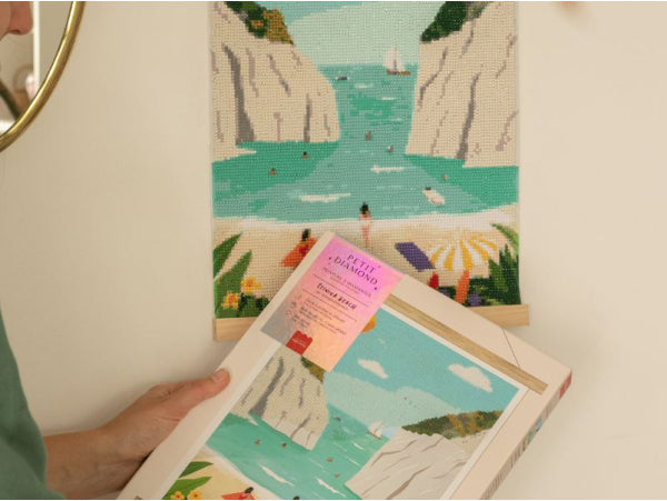 Coffret Petit Diamond - Diamond Painting Stiniva Beach par Maja Tomljanovic