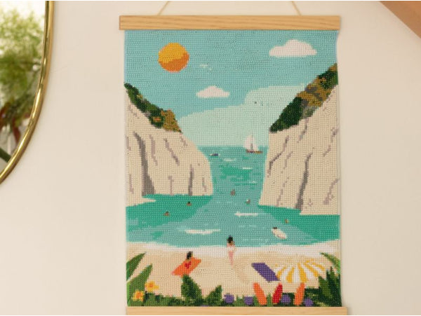 Coffret Petit Diamond - Diamond Painting Stiniva Beach par Maja Tomljanovic