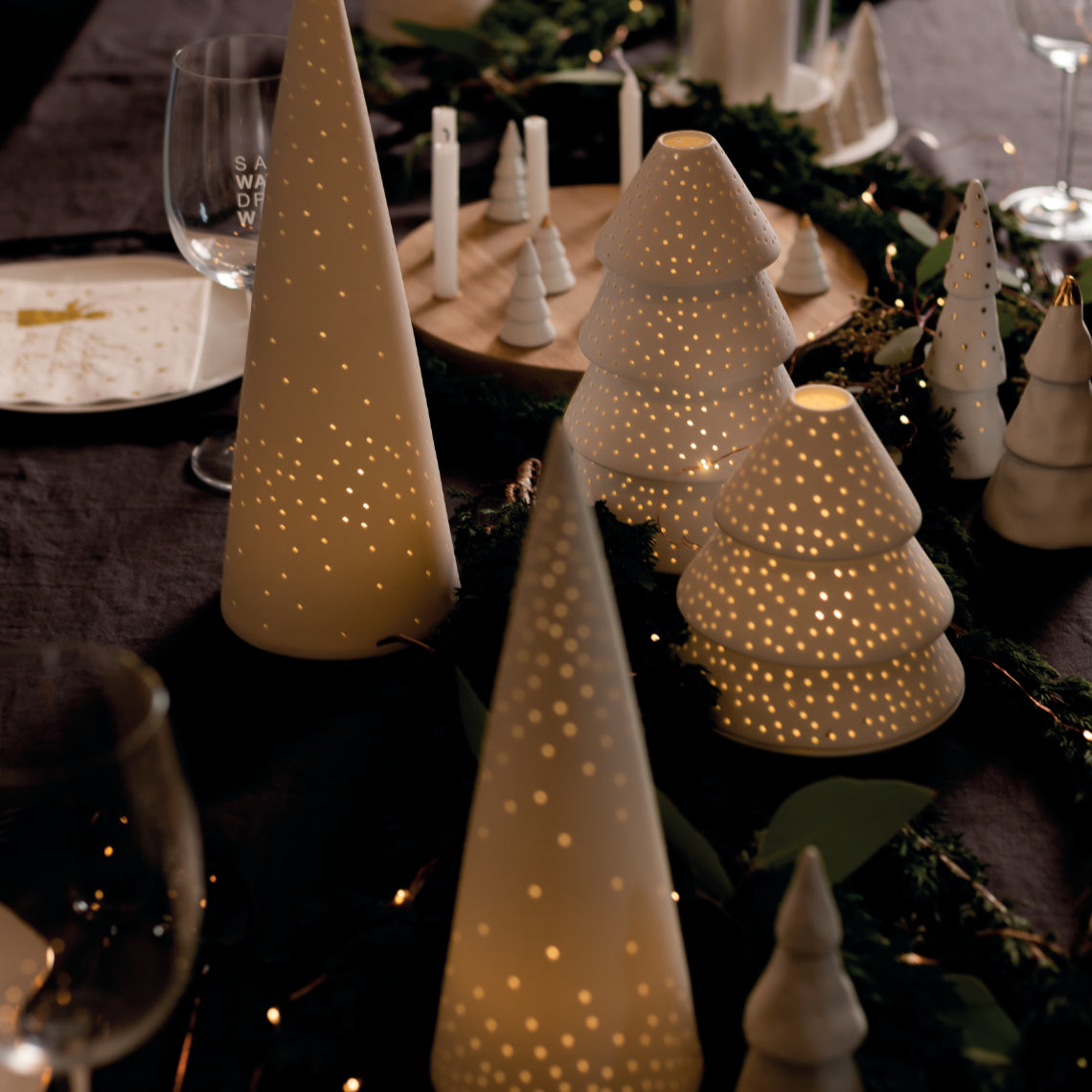 Petit sapin lumineux photophore - Räder design