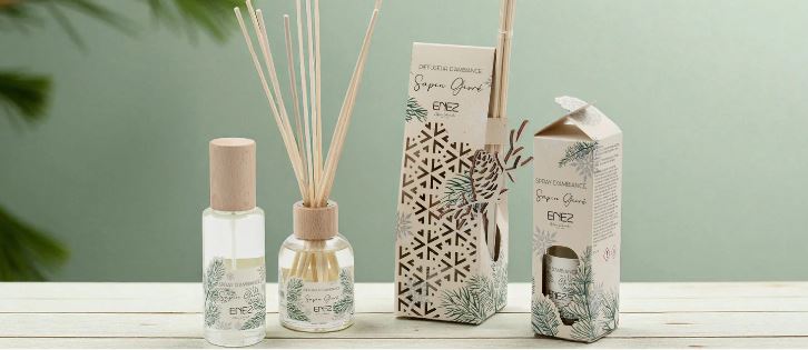 Diffuseur 100 ml - Collection « Sapin Givré »