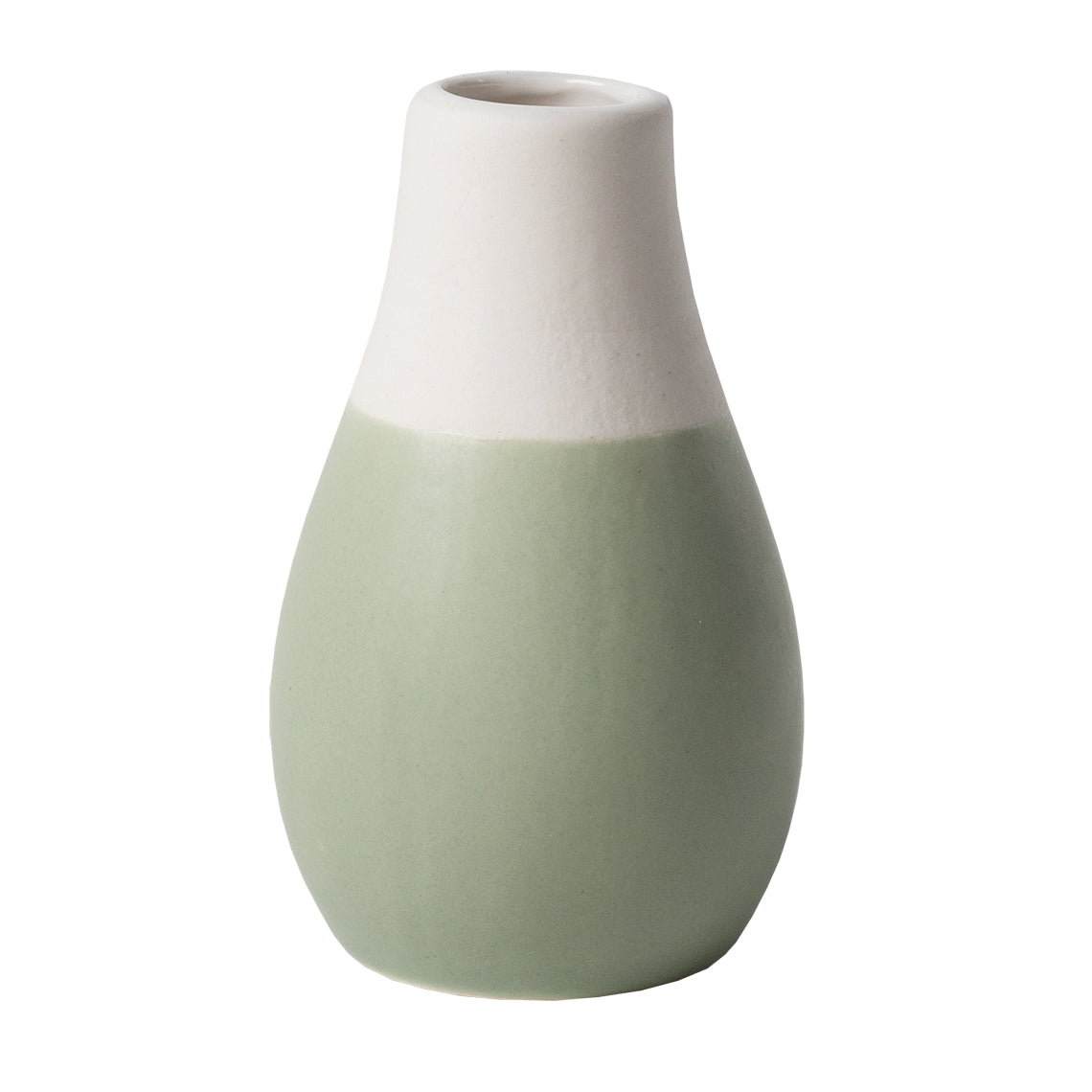 Lot de 4 mini VASES PASTELS Verts - Räder design