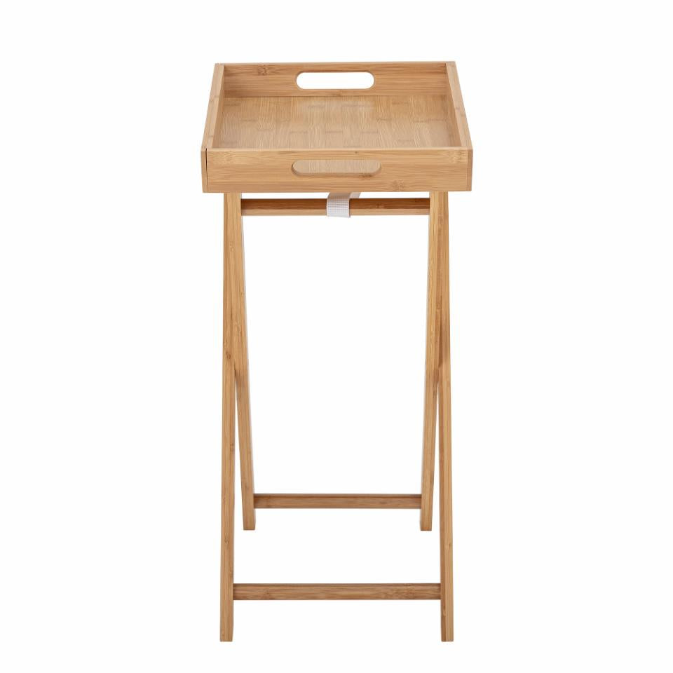 Table d'appoint "plateau" en Bambou