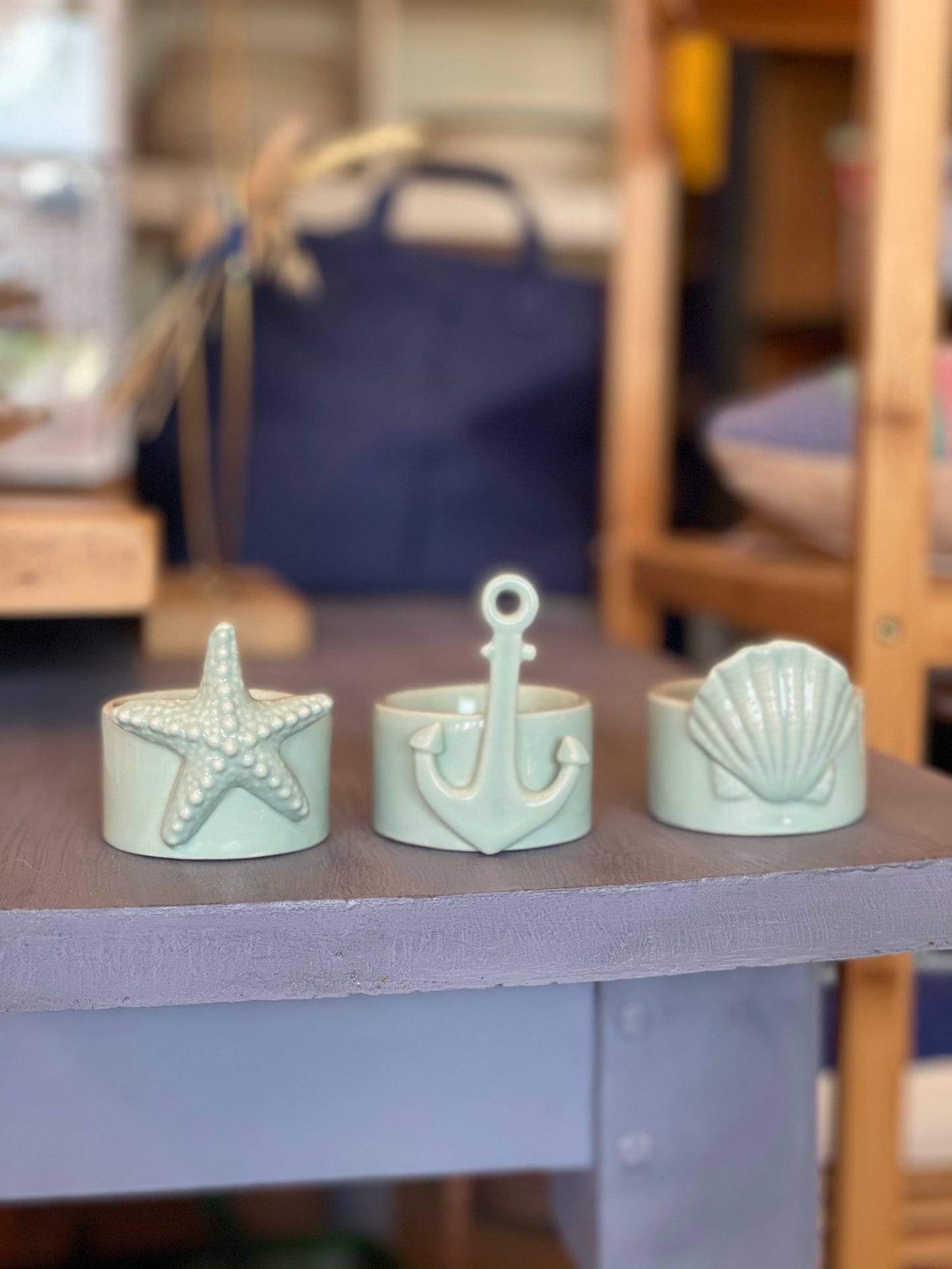 Lot de 3 bougeoirs