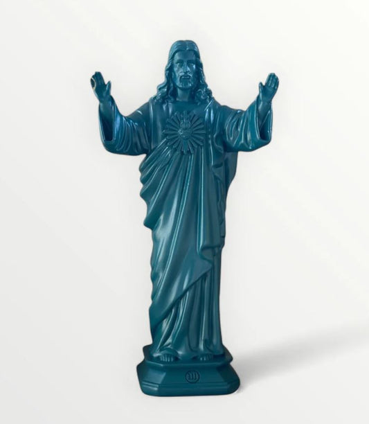 Statuette Jesus loves you - J'AI VU LA VIERGE