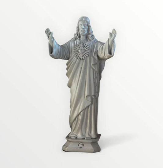 Statuette Jesus loves you - J'AI VU LA VIERGE