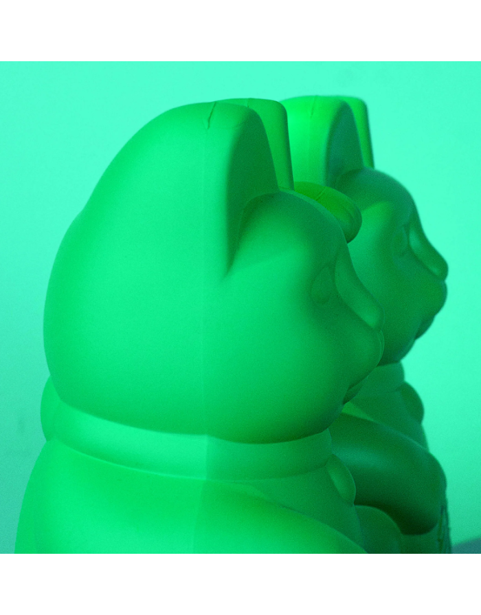 Lucky Cat vivid green - L'intensité