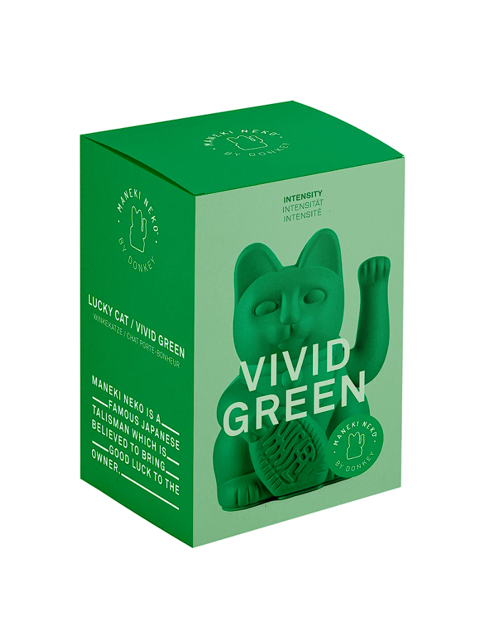 Lucky Cat vivid green - L'intensité
