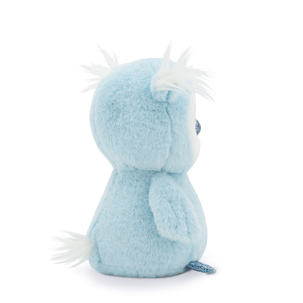 PELUCHE PETIT HIBOUX BLEU