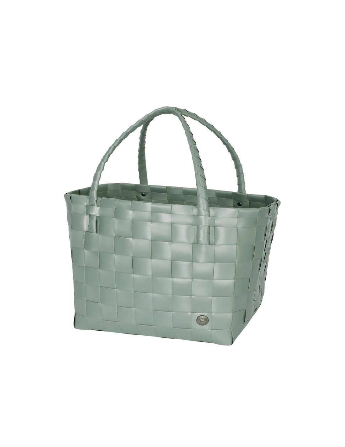Panier shopper 'PARIS' d'HANDED BY - Coloris sage green