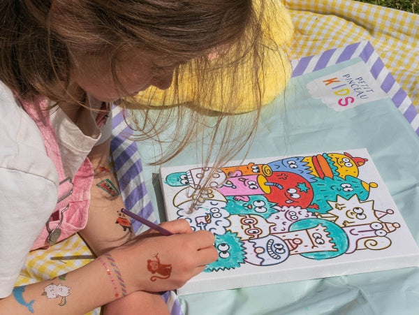 Coffret peinture au numéro Petit Pinceau Kids - Fun Gang