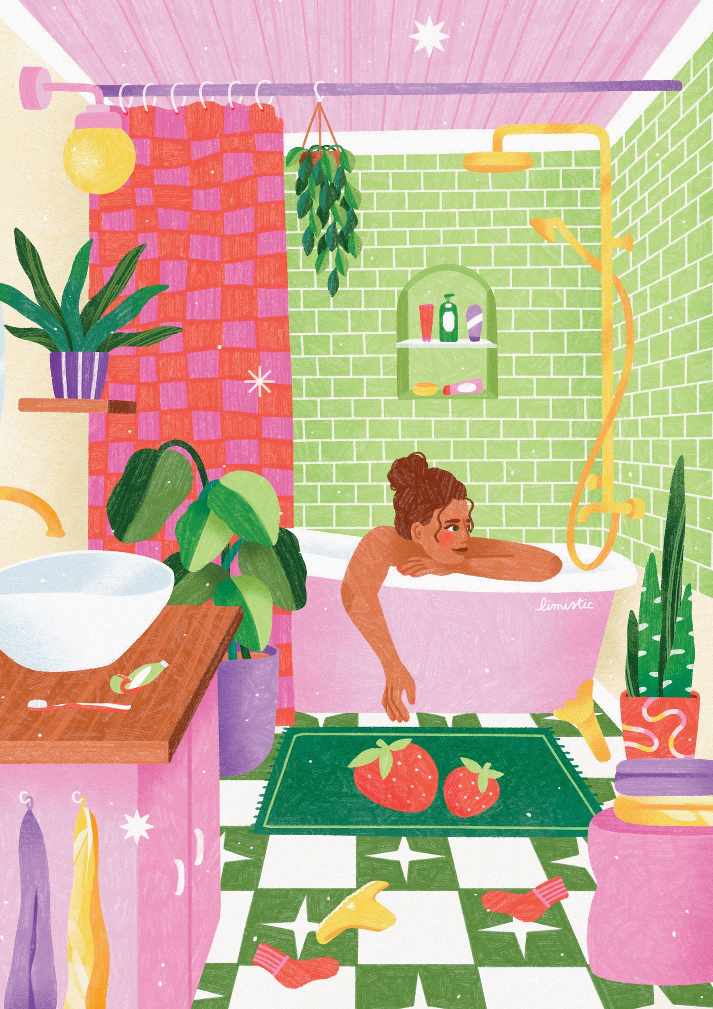 Puzzle 500 Pièces "Bathroom" - Pieces & Peace