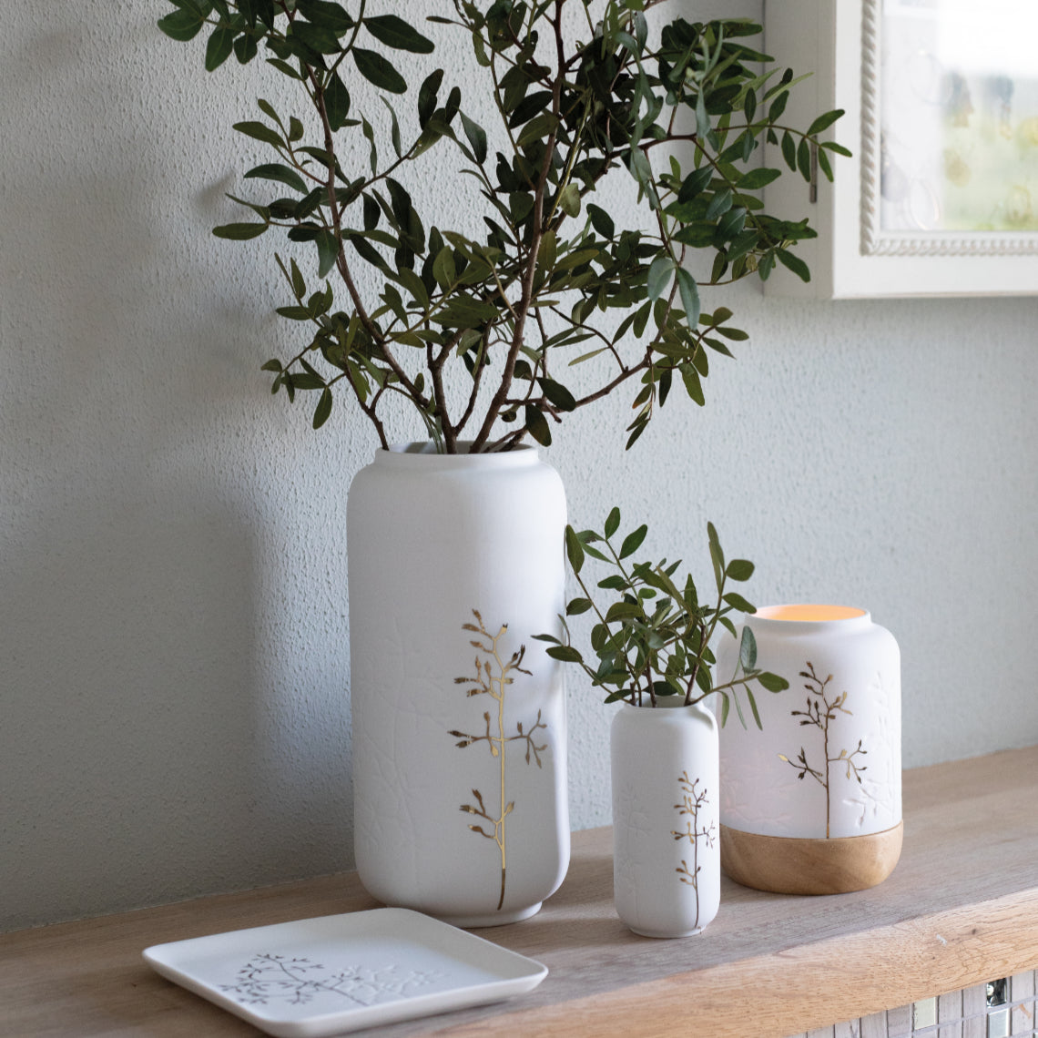 MINI VASE "BRANCHE D'OR" - Räder