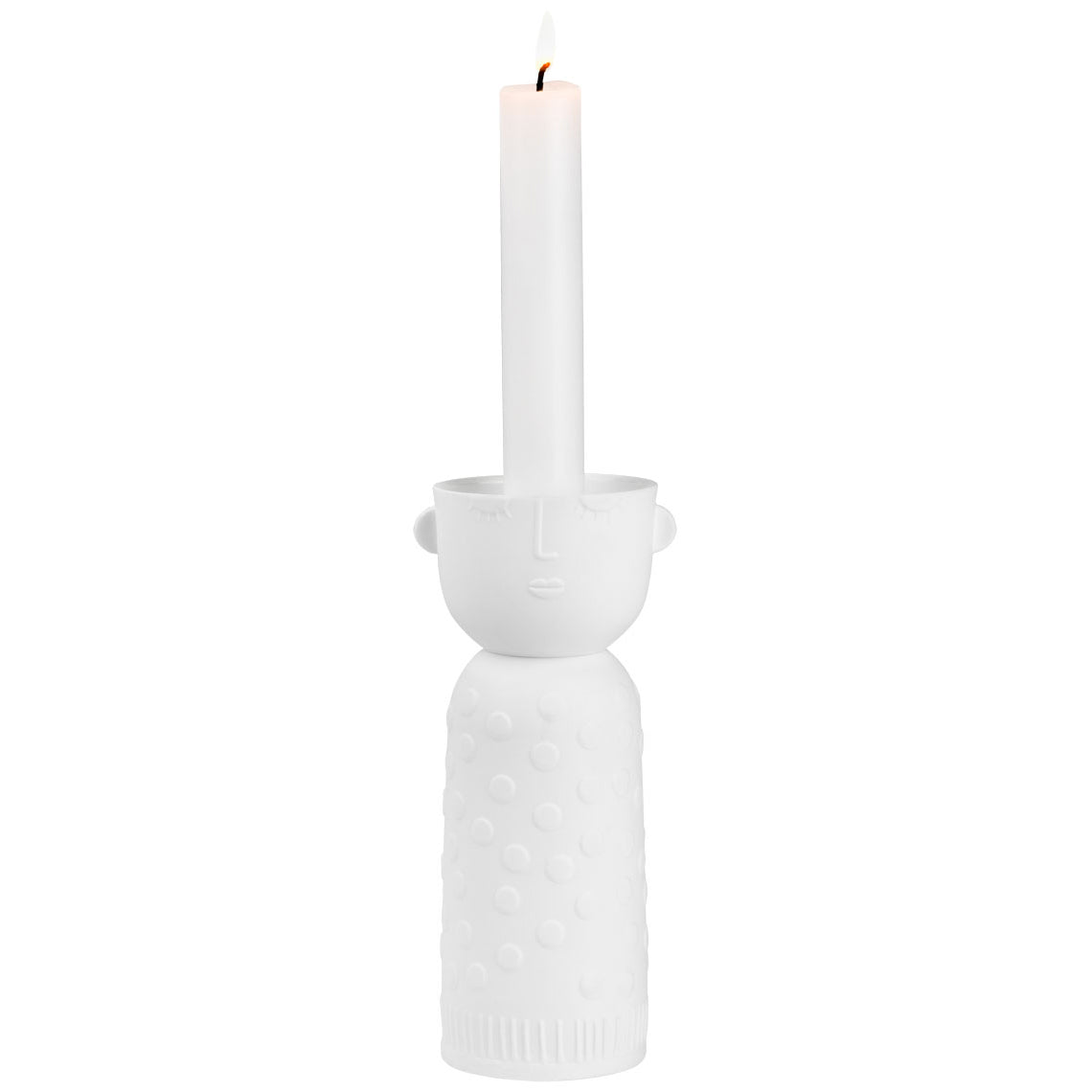 BOUGEOIR EN PORCELAINE "LUNA" Räder