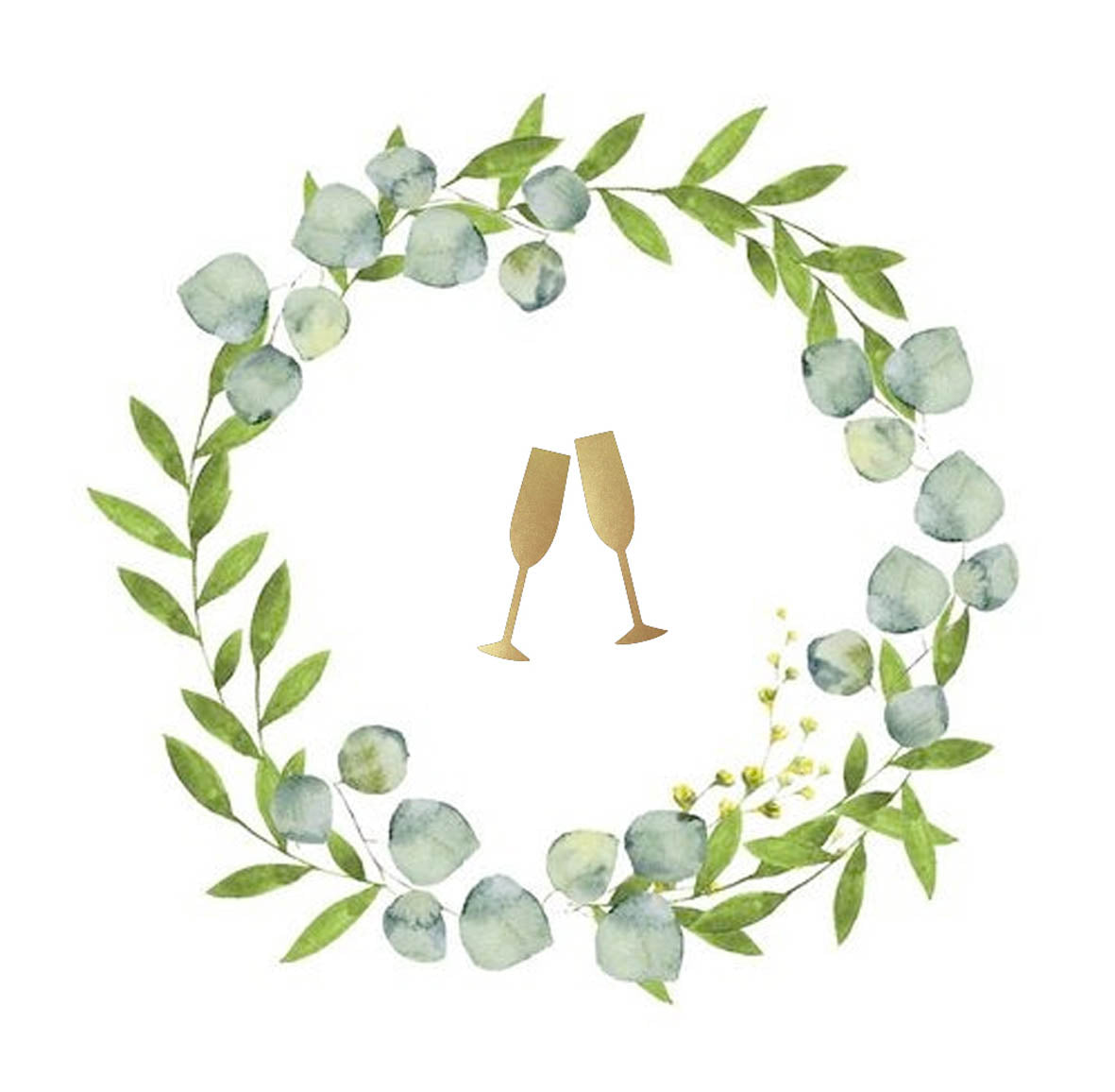 Serviettes en papier CHAMPAGNE
