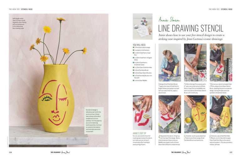Livre "THE COLOURIST NUMÉRO 7" Going Green - Annie Sloan