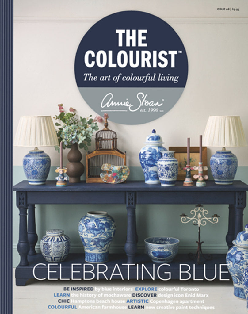 Livre "THE COLOURIST NUMÉRO 8" The art of colourful living - Annie Sloan