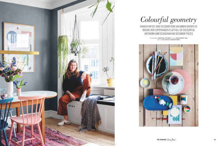 Livre "THE COLOURIST NUMÉRO 8" The art of colourful living - Annie Sloan