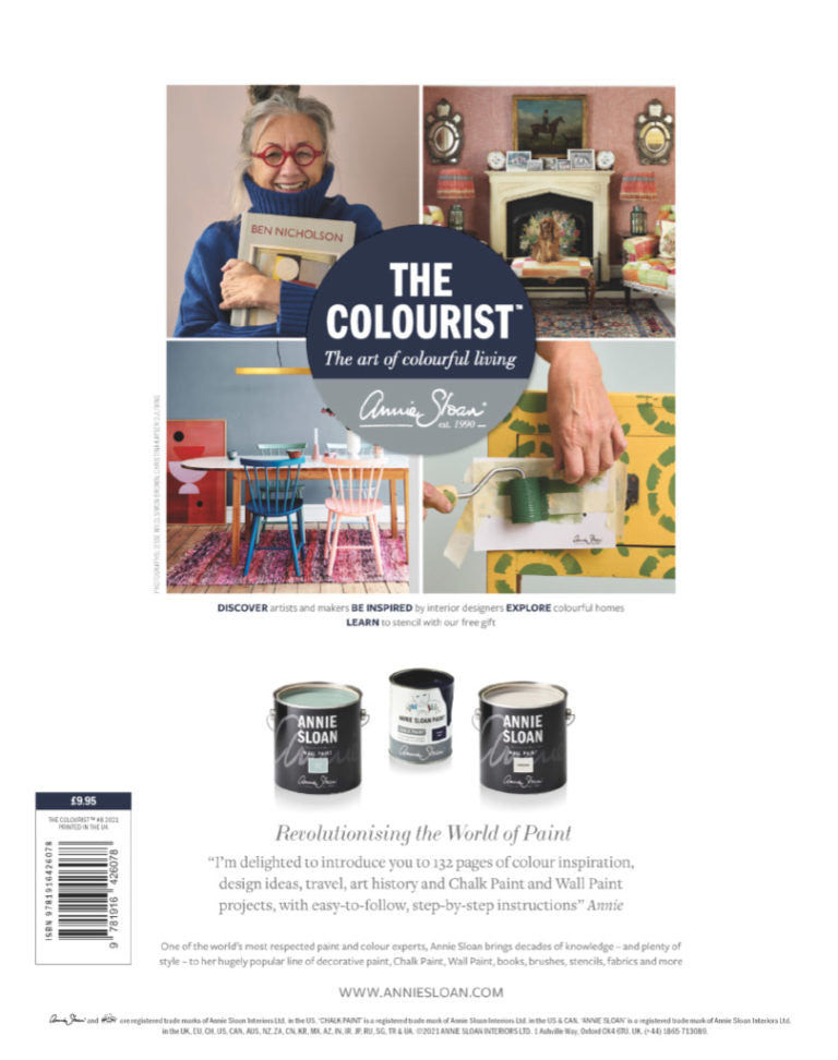 Livre "THE COLOURIST NUMÉRO 8" The art of colourful living - Annie Sloan