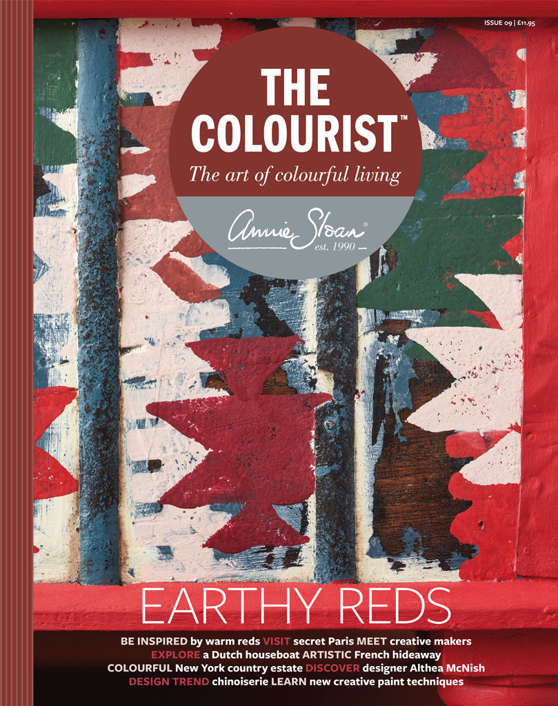 Livre "THE COLOURIST NUMÉRO 9" Earthy Reds - Annie Sloan