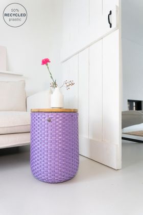 Siege / Table 'Halo' Handed By - Dark lilac