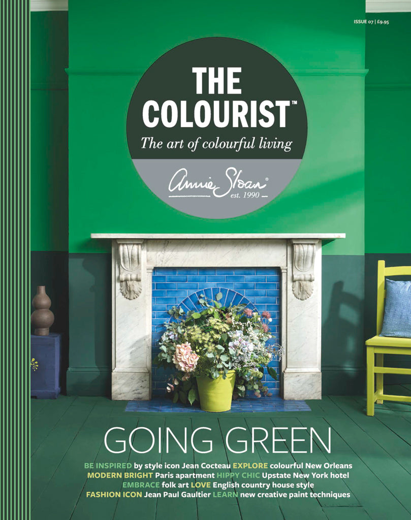 Livre "THE COLOURIST NUMÉRO 7" Going Green - Annie Sloan