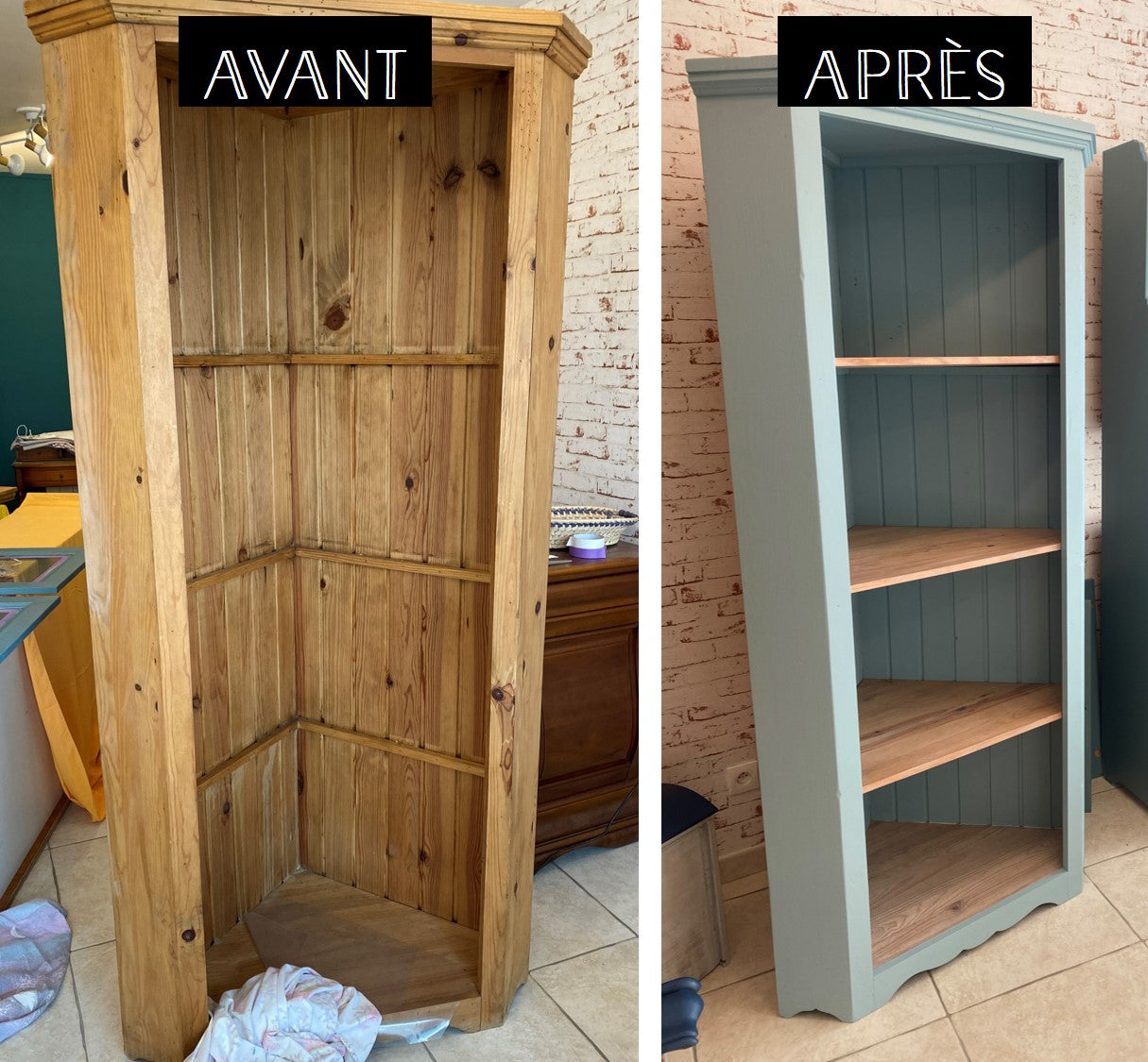 Bibliothèque en PIN revisitée