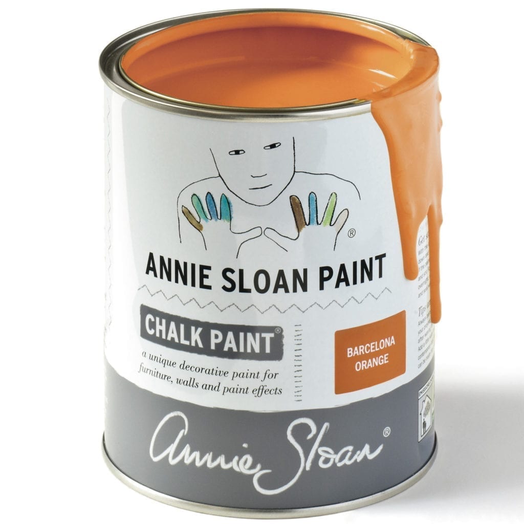 Chalk Paint "Barcelona Orange" - 1 Litre