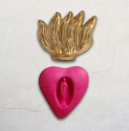 EX VOTO "FLAMBOYANT" PINK -J'ai vu la vierge