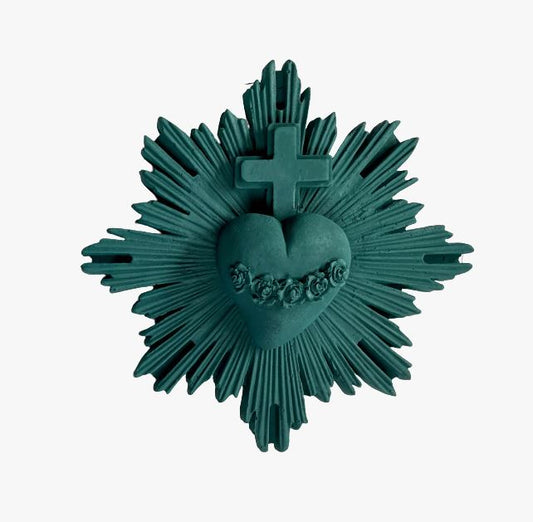 EX-VOTO COEUR SACRÉ "VITAL" - J'ai vu la vierge