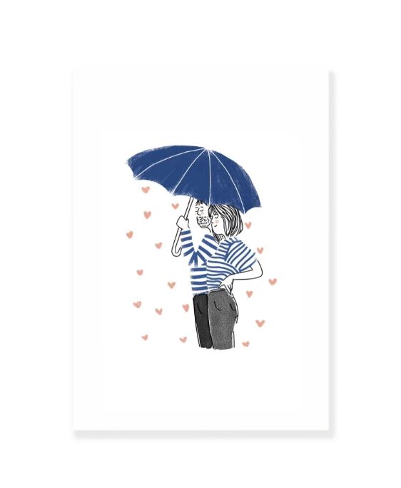 AFFICHE A4 - SOUS LA PLUIE