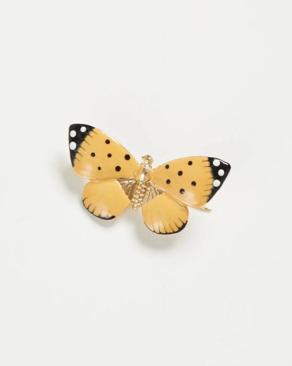 Broche papillon en émail - Fable England