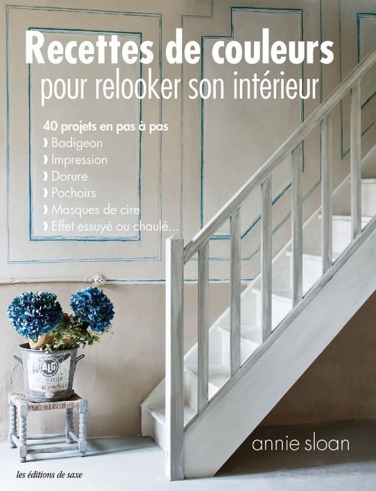 Livre "RECETTES DE COULEURS POUR RELOOKER SON INTÉRIEUR"