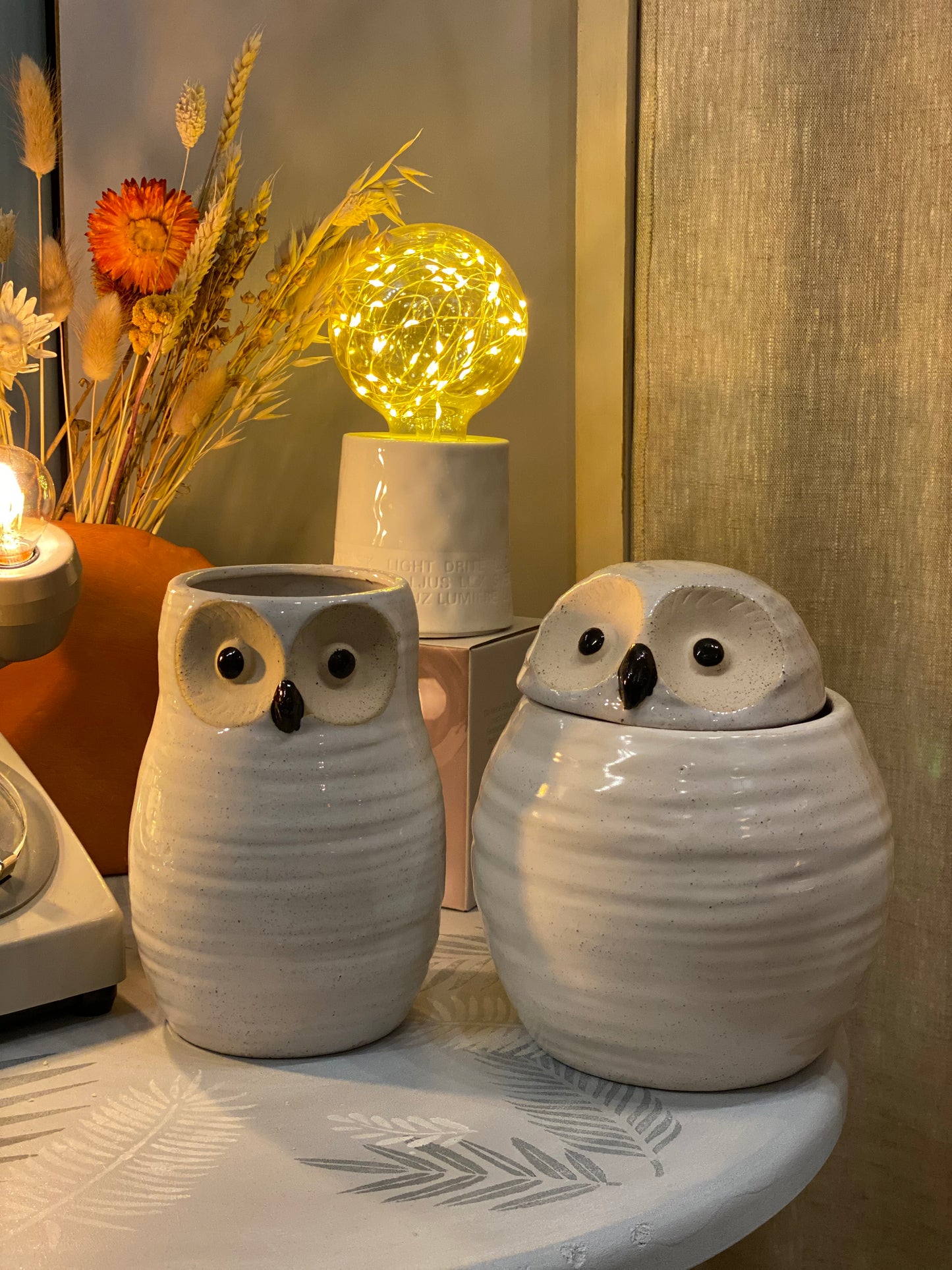 Boite céramique "chouette"