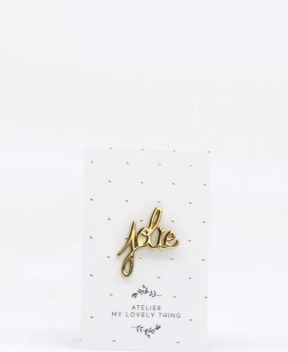 Pin's Jolie