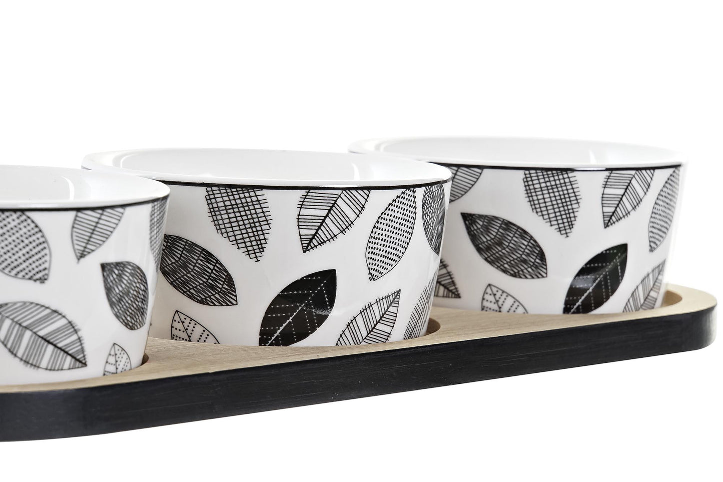 PLANCHE APÉRITIVE SET 3 POTS EN GRÈS