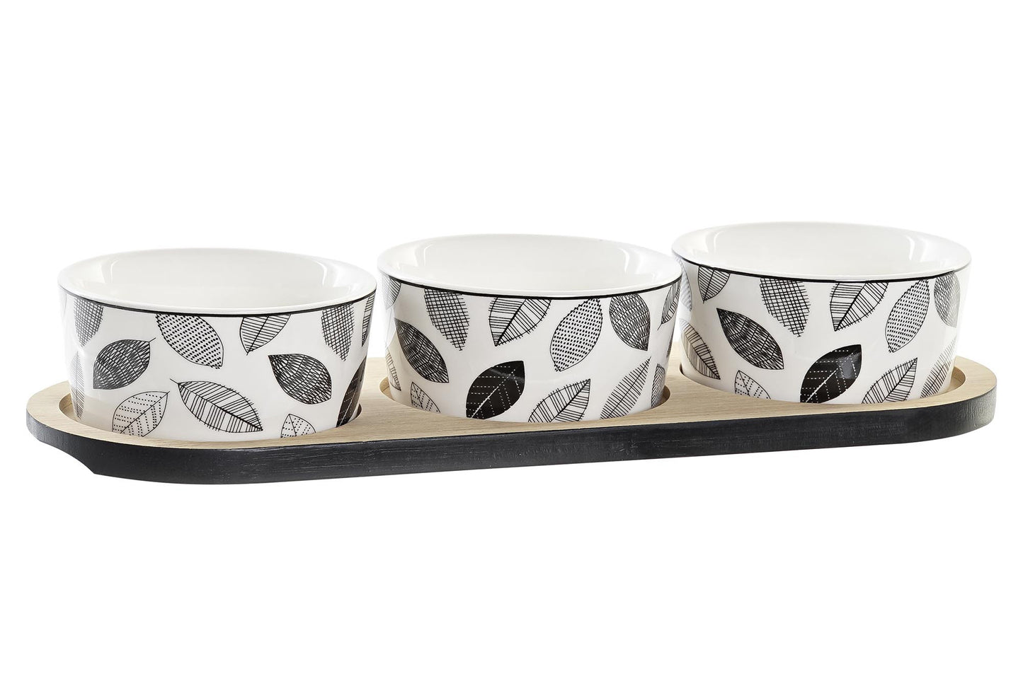 PLANCHE APÉRITIVE SET 3 POTS EN GRÈS