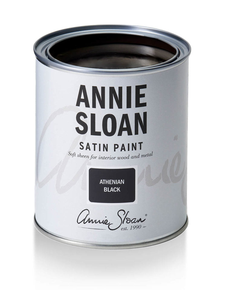 Peinture satinée "Athenian Black" - 750 ml