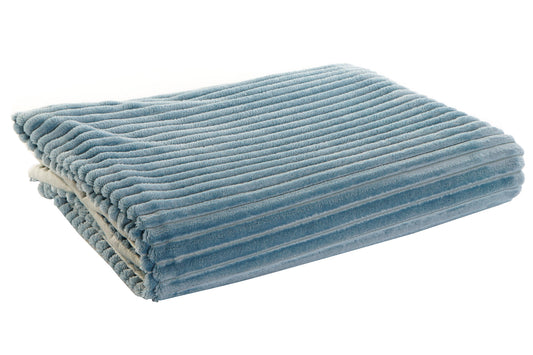 PLAID 150 X 200 CM - bleu