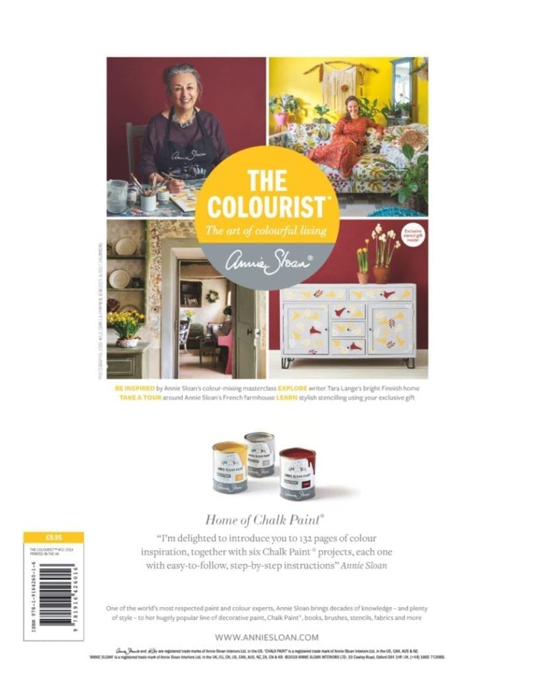 Livre "THE COLOURIST NUMÉRO 2" Be Bold ! - Annie Sloan
