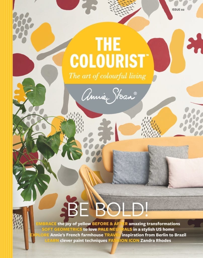 Livre "THE COLOURIST NUMÉRO 2" Be Bold ! - Annie Sloan
