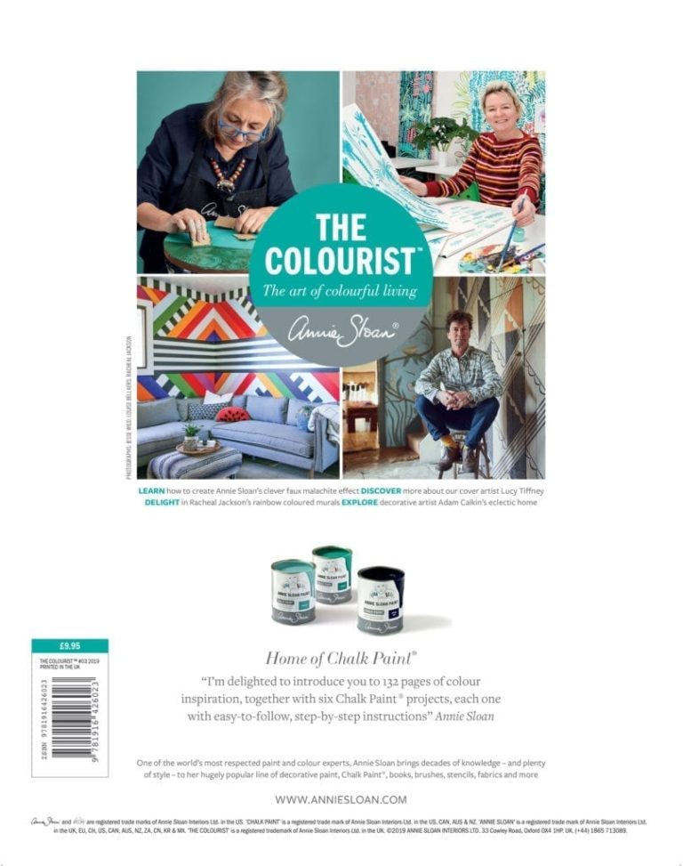 Livre "THE COLOURIST NUMÉRO 3 "Go Wild - Annie Sloan