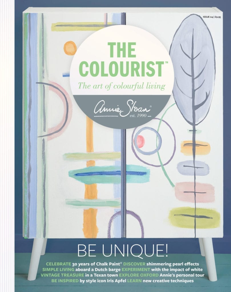 Livre "THE COLOURIST NUMÉRO 4" Be Unique !- Annie Sloan
