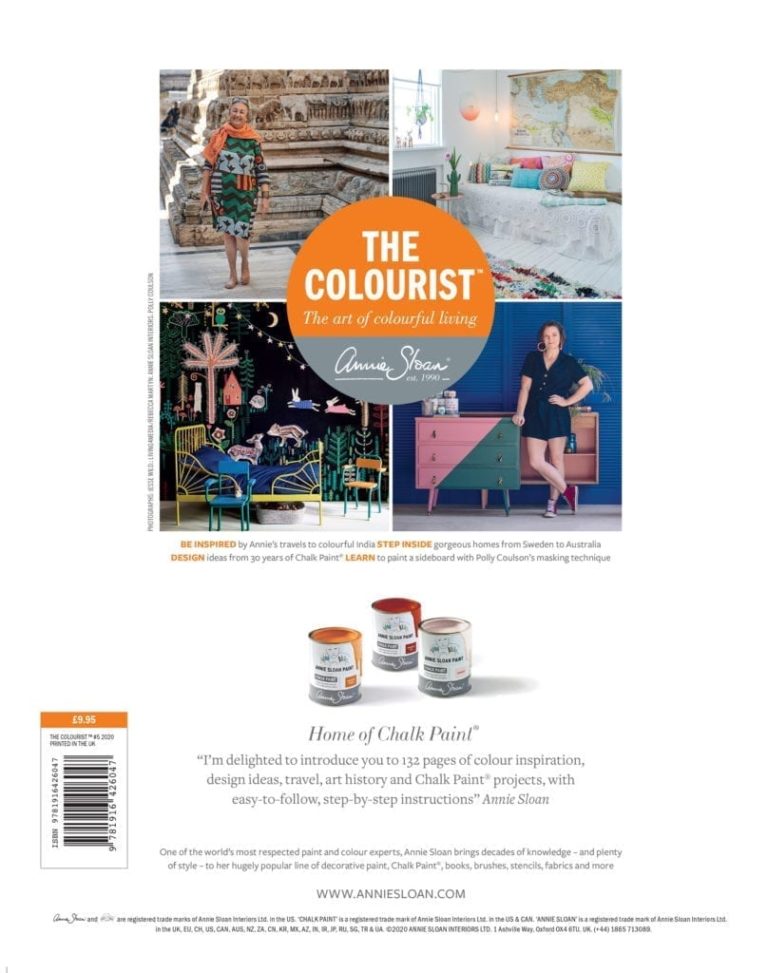 Livre "THE COLOURIST NUMÉRO 5" Hot & Spicy - Annie Sloan