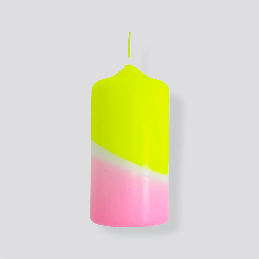 BOUGIE Dip Dye Neon Vanilla Sky - Pink Stories