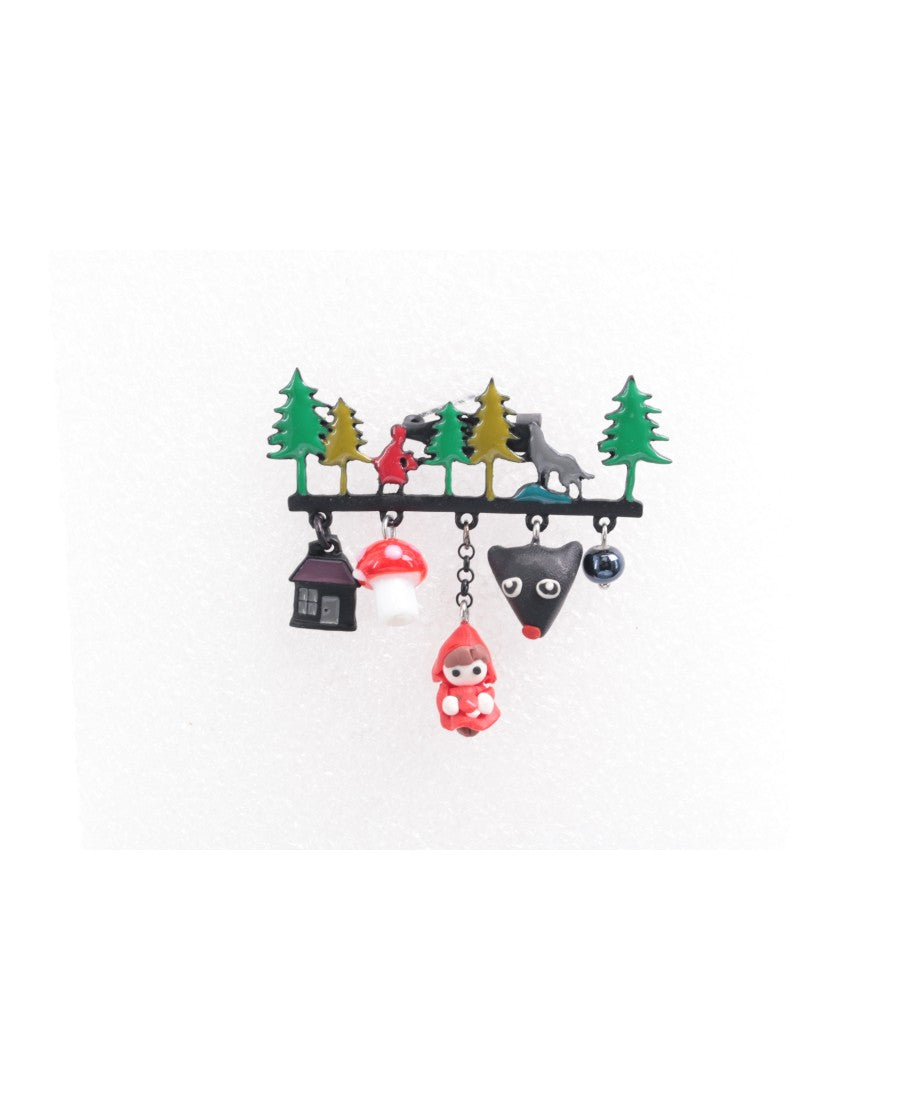 Broche LE PETIT CHAPERON ROUGE