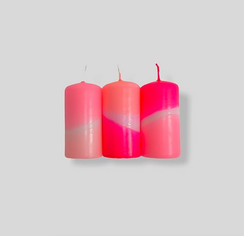 BOUGIES Dip Dye Neon Flamingo cookies - Pink Stories