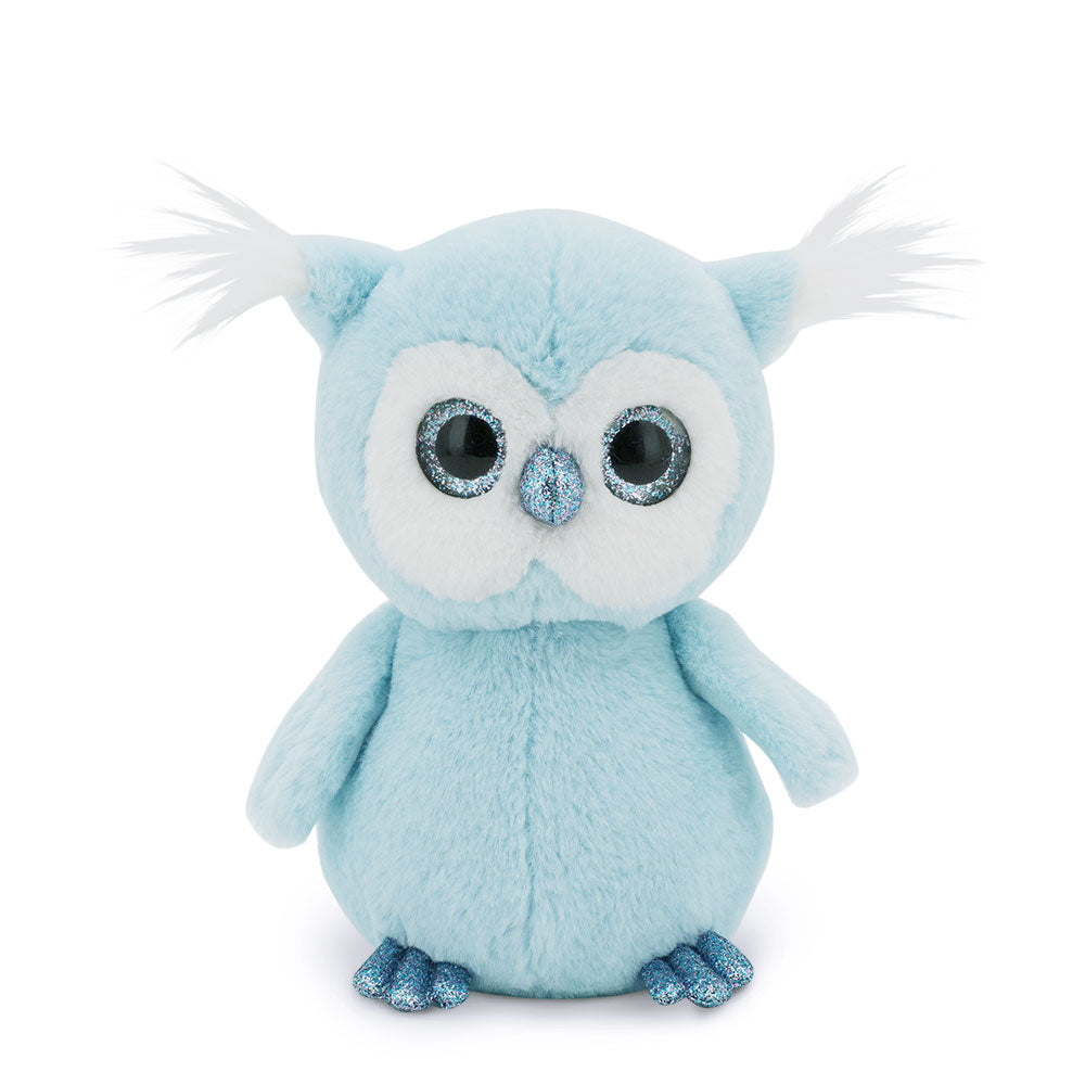 PELUCHE PETIT HIBOUX BLEU